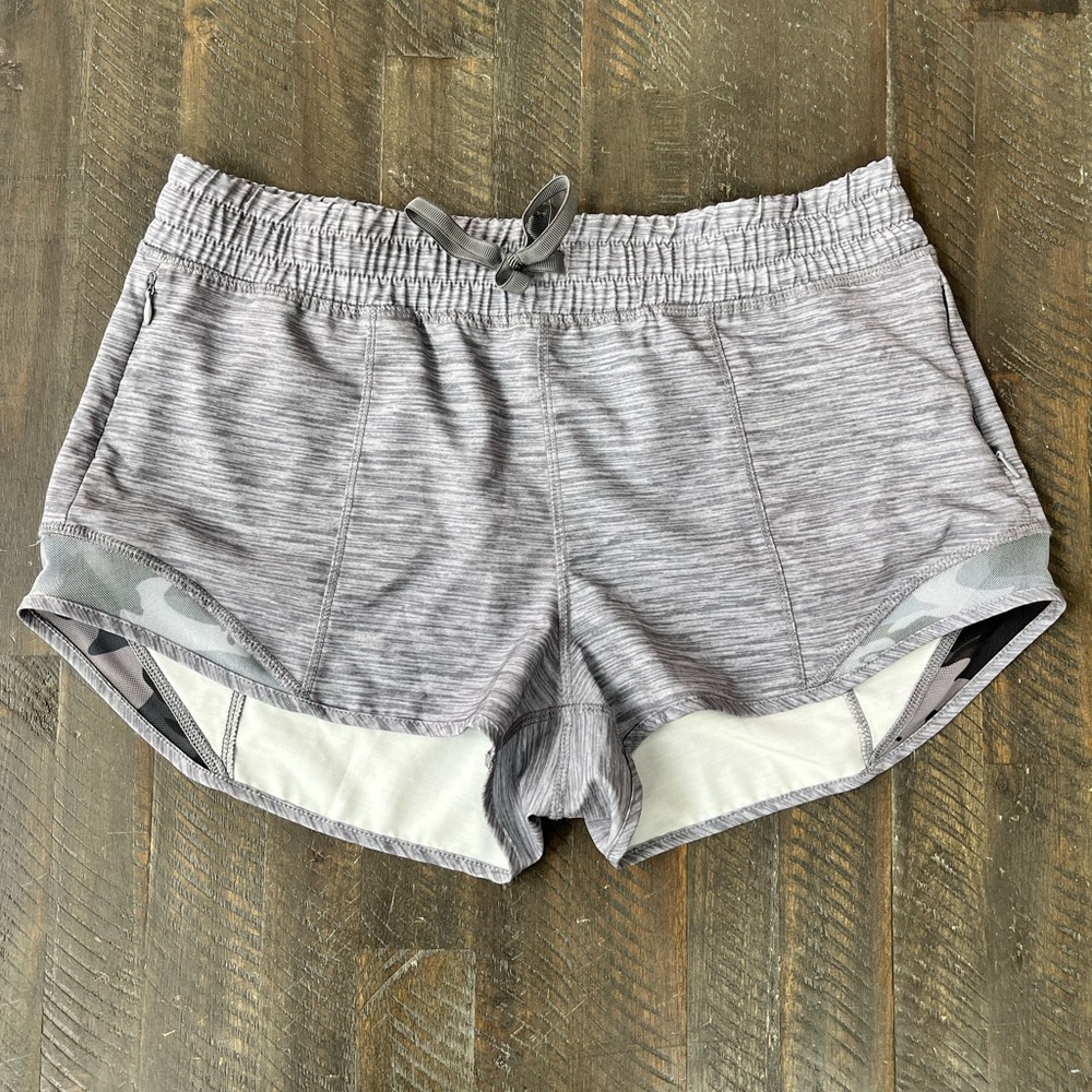 ZYIA Active Shorts Gray and Camo Est Medium (see Pics)